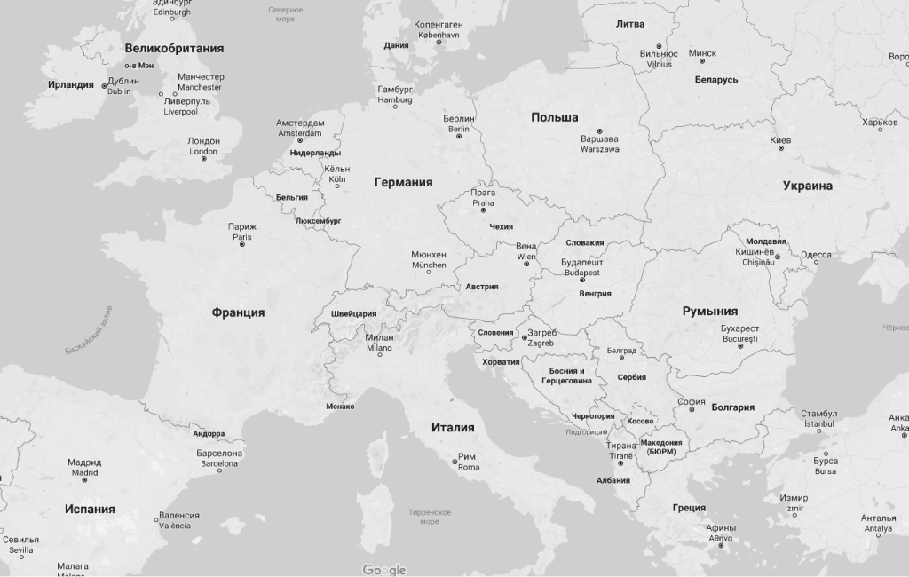 Схема маршрута из макета, демонстрация